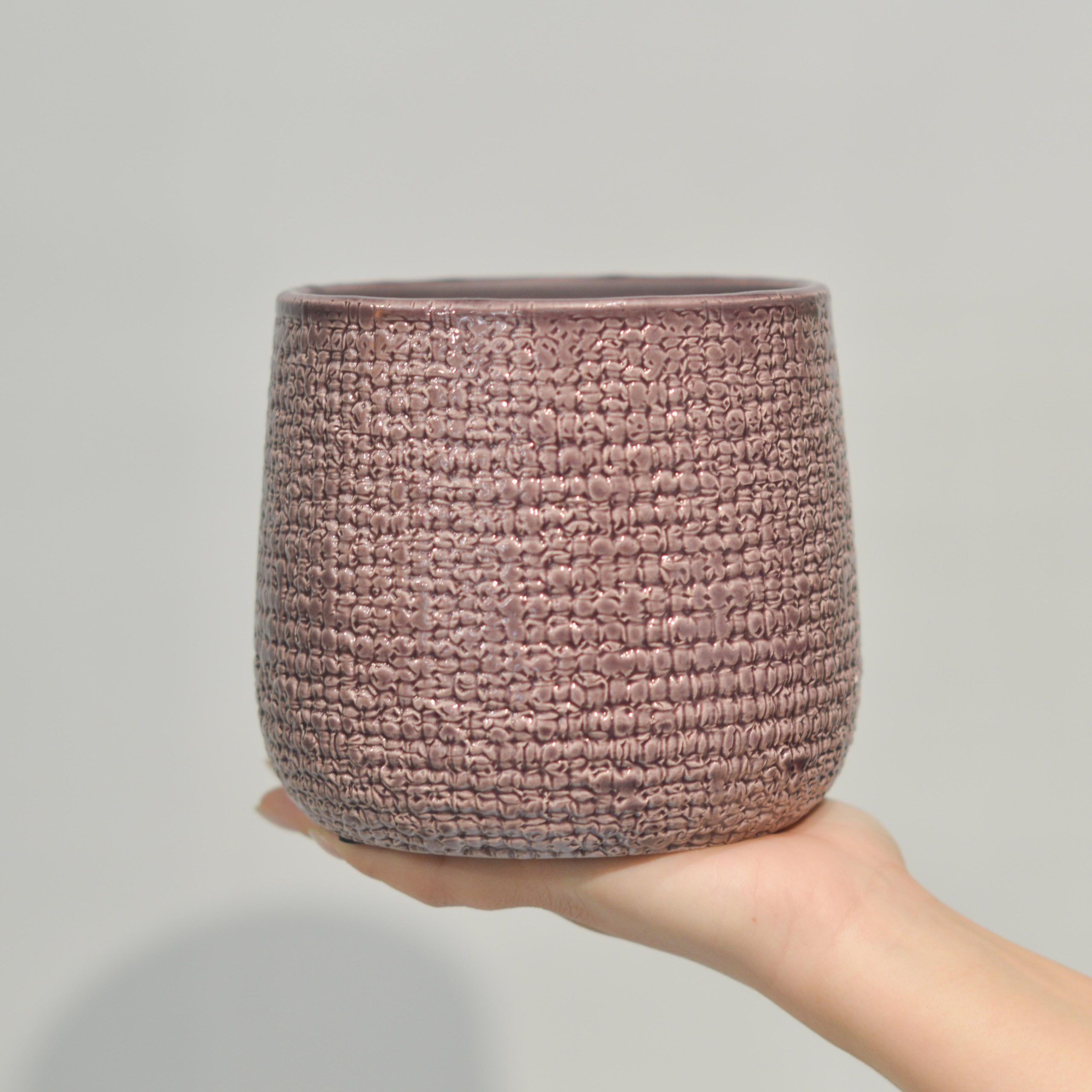 Vaso viola Mosaic
